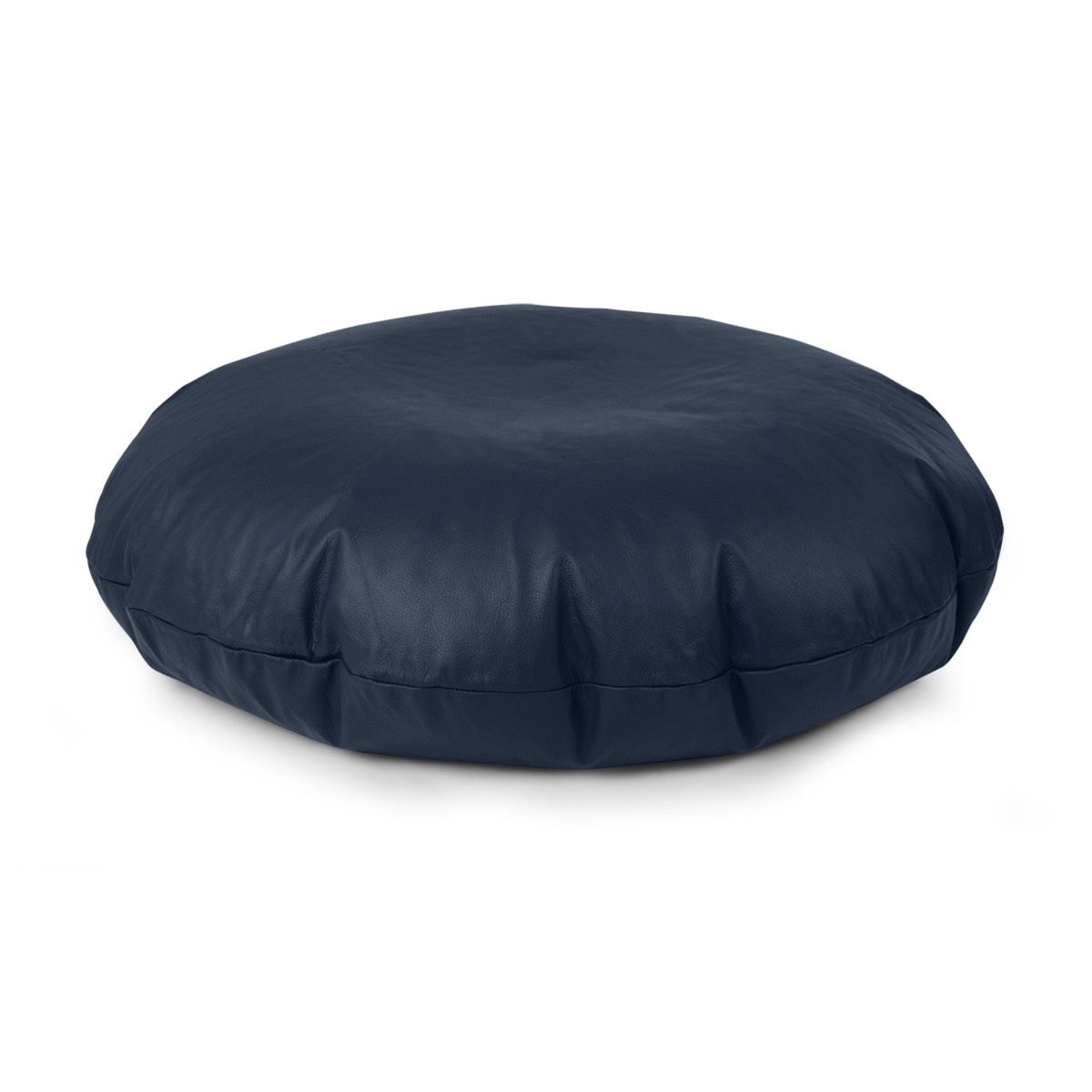 Real Leather Cushion Bean Bag Round, Real Leather Bean Bag Chairs