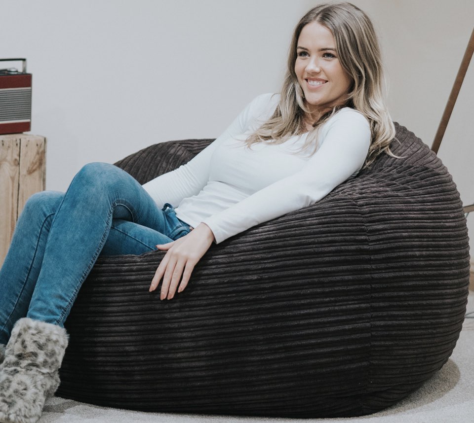 Cordaroys bean bag cover top