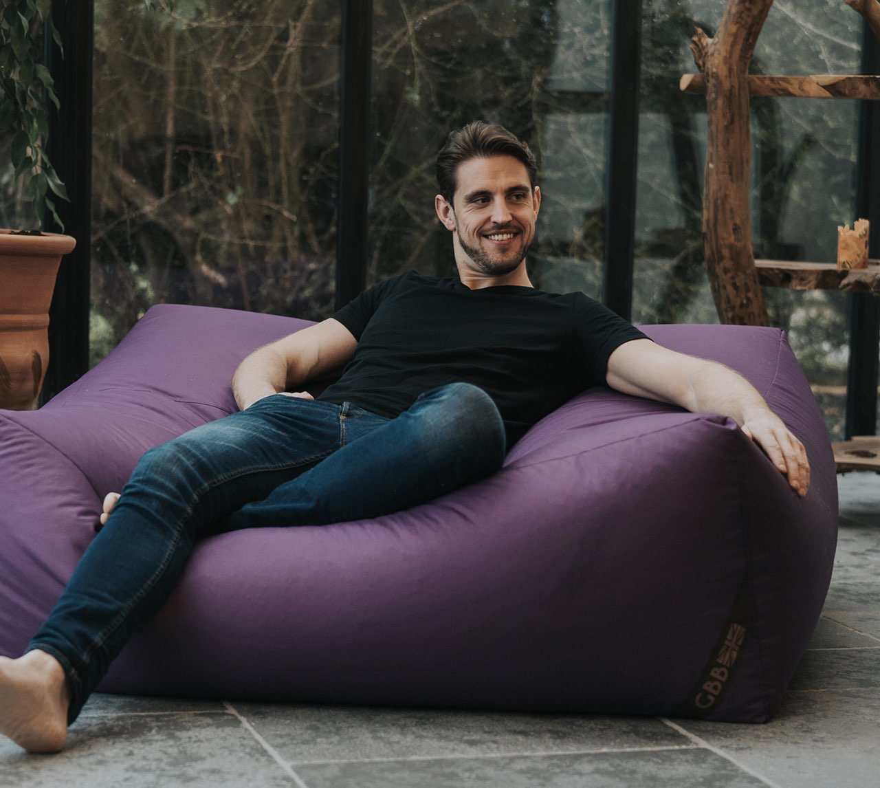 Square bean bag hotsell
