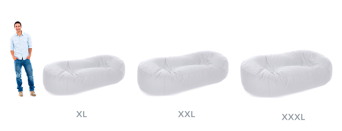 Bean Bags Sizing Guide Find the Bean Bag Size for You GreatBeanBags